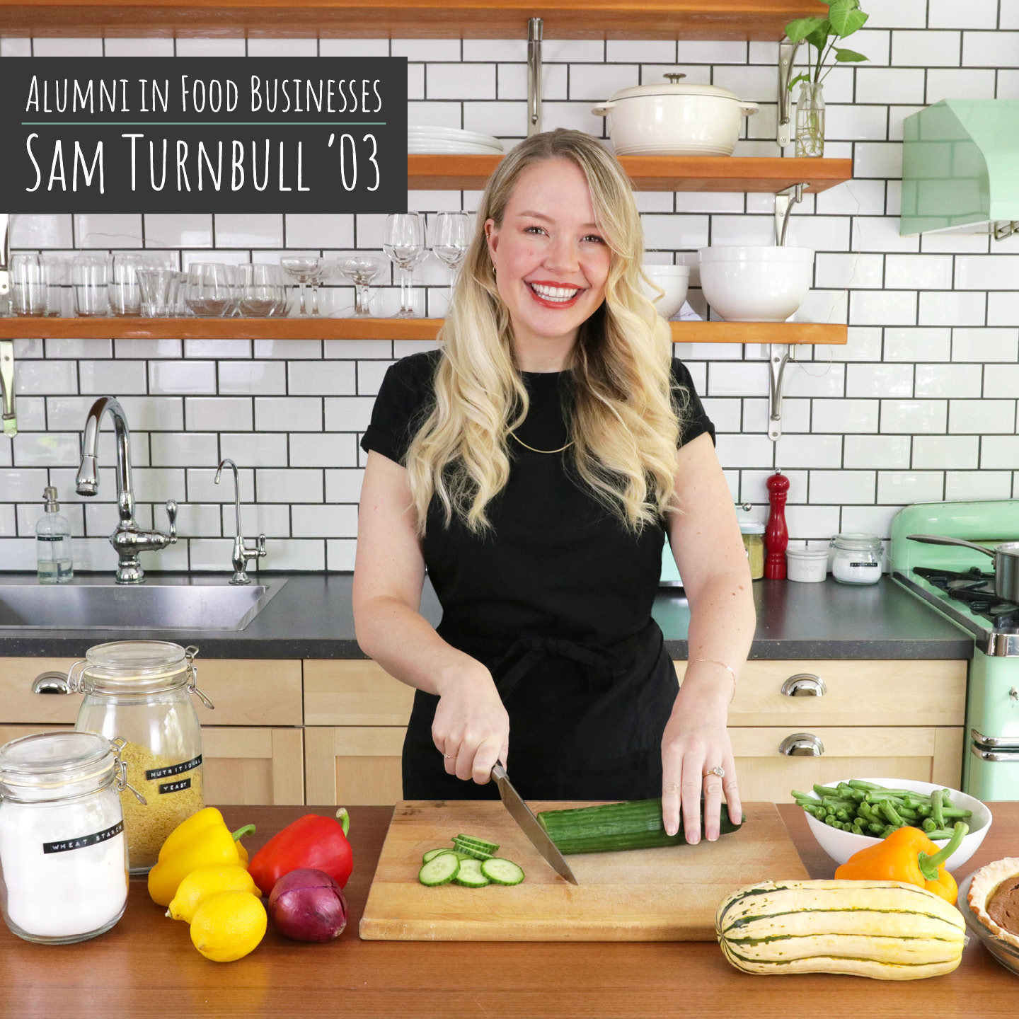 Sam Turnbull ’03 | Vegan Brand Builder (Alumni in Food Businesses)