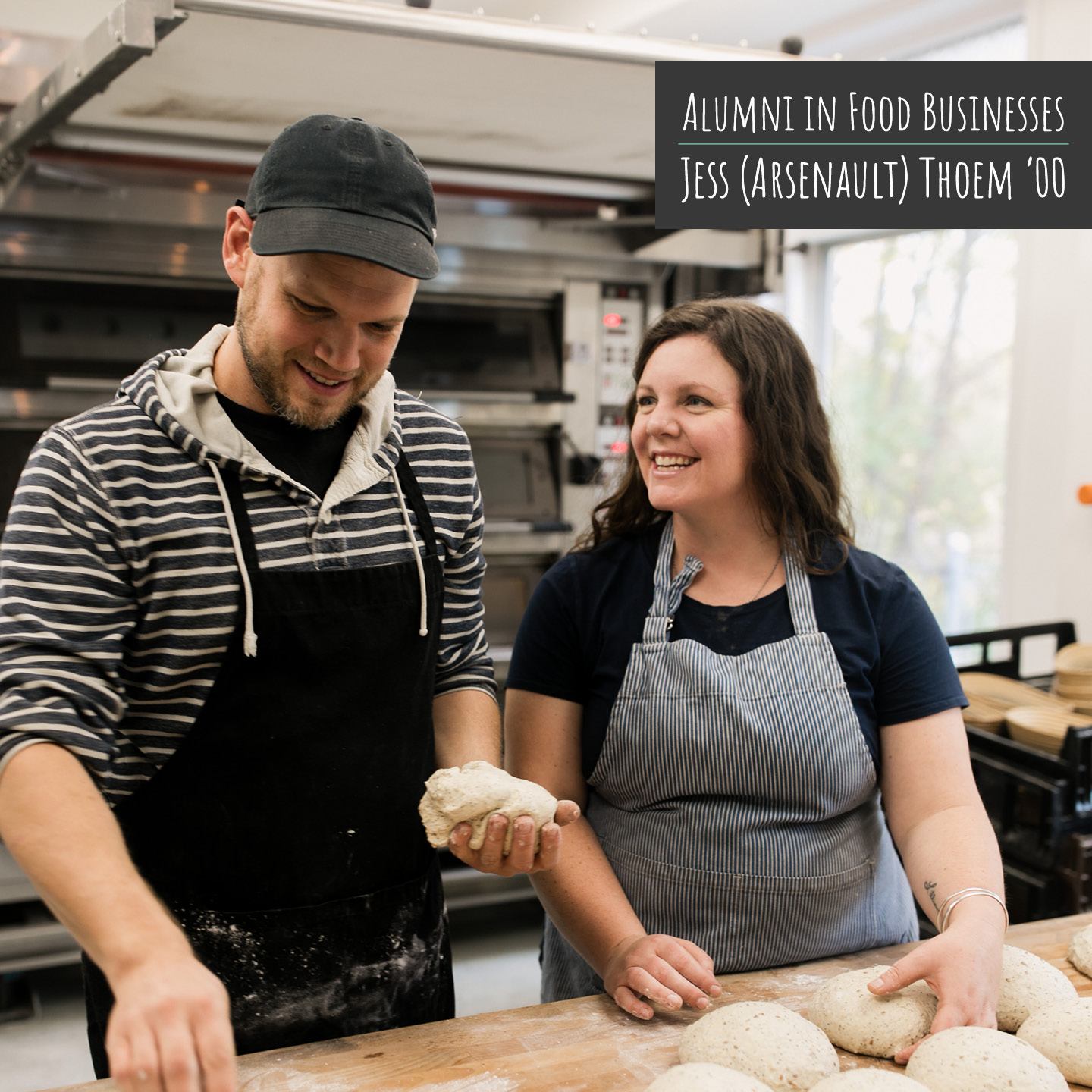 Alumni In Food Businesses: Jess (Arsenault) Thoem '00